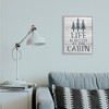 Stupell Industries Life's Better At Cabin Phrase Rural Forest Home - 2 of 4
