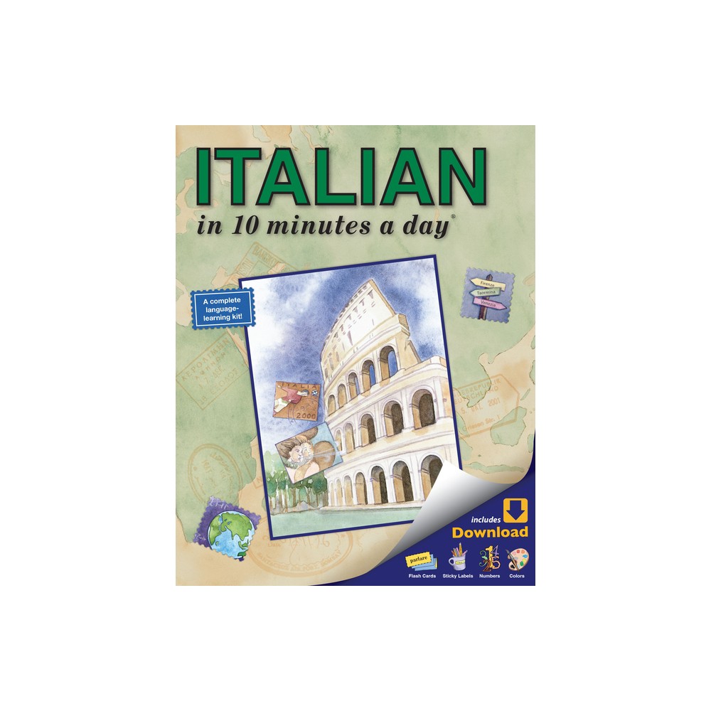 Italian in 10 Minutes a Day - 8th Edition by Kristine K Kershul (Paperback)