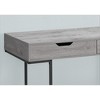 NicBex 48" Modern Computer Desk with 2 Storage Drawers Metal, Contemporary Workstation for Home Office Work & Laptop Use - 3 of 4