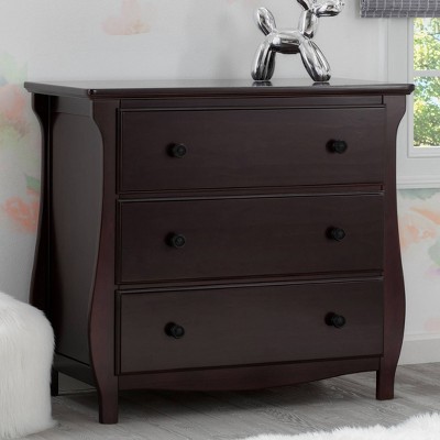 Delta Children Lancaster 3 Drawer Dresser With Changing Top And