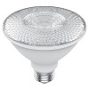 GE 2pk 75W Refresh PAR30 LED Floodlight Bulbs Daylight: Outdoor Dimmable, 900 Lumens, 5000K, E26 Base, 13.7-Year Life - 2 of 4