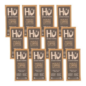 Hu Hazelnut Coffee Dark Chocolate 70% Cacao Bar - Case of 12/2.1 oz - 1 of 4