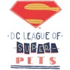 Girl's DC League of Super-Pets Dotted Superman Crest T-Shirt - 2 of 4