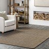 Nuloom Annely Diamond Tiles Jute Indoor Area Rug, 5' x 8', Natural - 2 of 4