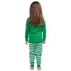 Looney Tunes Bugs Bunny, Lola Bunny, Tweety Bird, Tazmanian Devil Christmas Tight Fit Family Pajama Set Green - 3 of 4