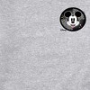 Men's - Disney - Mickey Mouse Retro Vinyl Music Record Graphic Fleece Sweatshirt - 2 of 4