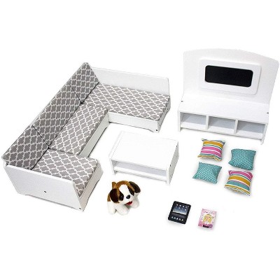 Playtime By Eimmie Sectional Sofa with Accessories