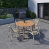 Amazonia Beijo 5pc Round Outdoor Patio Dining Set Beige - 2 of 4