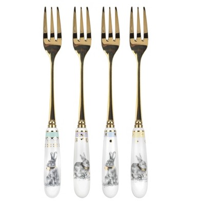 Spode Christmas Tree Pastry Forks, Set Of 6 : Target