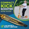 Jovial 2-Wheel Folding Kick Scooter, Adjustable Height, 7" Wheels, Anti-Slip Deck - 2 of 4