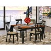 Retro Dinette Table Set - Kitchen Table and Chairs - 7 Piece Dining Set - 2 of 4