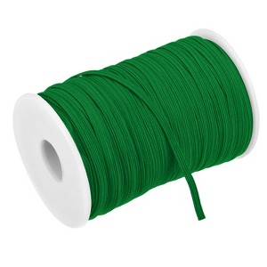 Unique Bargains Flat Elastic Band for Sewing Braided Stretch Strap Cord Roll for Wig Crafts DIY - 1 of 3