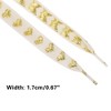 INSPIRE CHIC Polyester Fashion Shoelaces Available with 7 lengths to choose from, 60/80/100/120/140/160/180cm 2 Pairs - 3 of 4