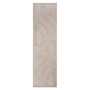 World Rug Gallery Distressed Palm Leaves Textured Flat Weave Indoor/Outdoor Area Rug - 1 of 4