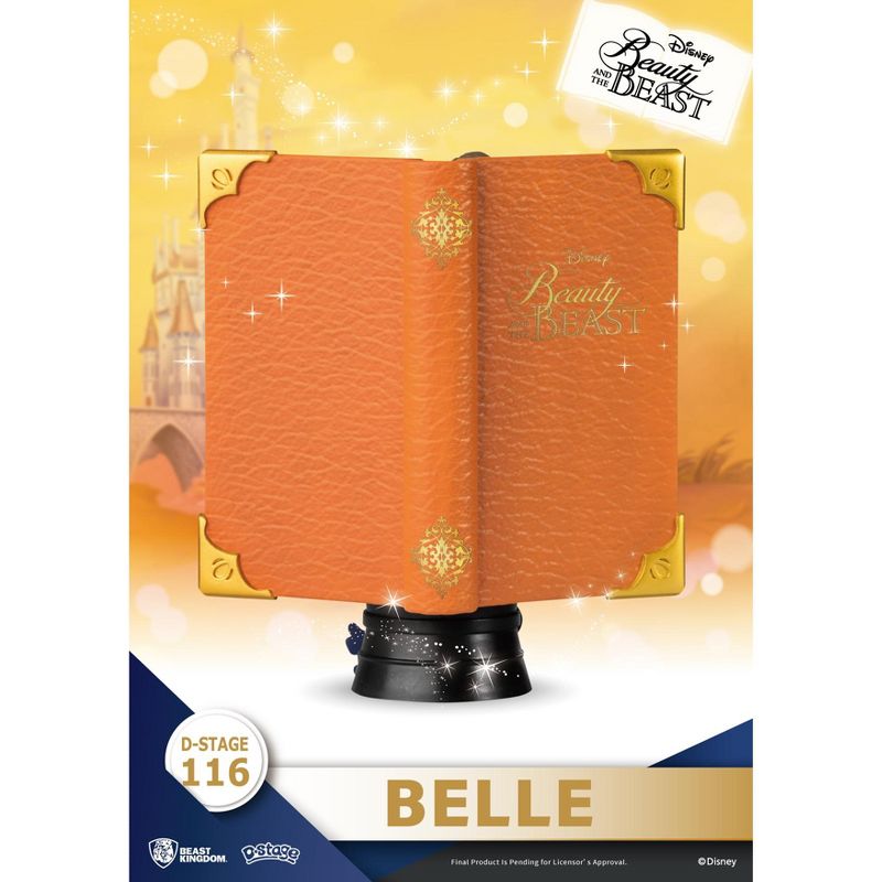 DISNEY Diorama Stage-116-Story Book Series-Belle (D-Stage), 4 of 6