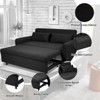 RIOSKEYS Extra-large Fabric Sofa Bed - 61-inch 2-in-1 Double Sofa with Storage Bag, Adjustable Backrest and Cushions for Living Rooms - 4 of 4