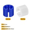 Unique Bargains Reusability Easy to use Clothes Hanger Markers Clips 300 Pcs - 3 of 4