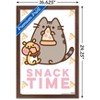 Trends International Pusheen - Snack Time Framed Wall Poster Prints - 3 of 4