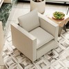 LIVAREEmlen Decorative Chairs,Comfortable Single Sofa Chairs In Beige,Modern And Comfortable Sofa Chairs In Bedrooms/Corners/Reading Rooms - 2 of 4