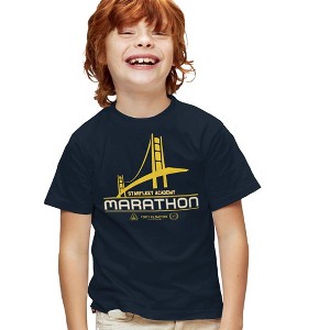Boys' Short Sleeve Star Trek Marathon Logo T-Shirt - 1 of 4