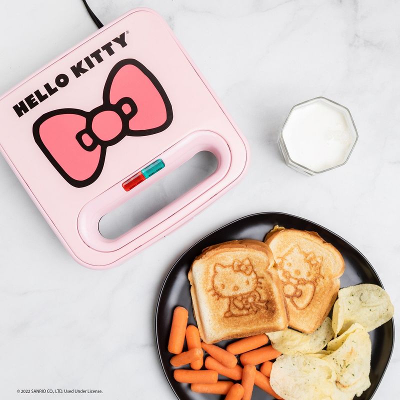 Uncanny Brands Hello Kitty Pink Grilled Cheese Maker, 1 of 10
