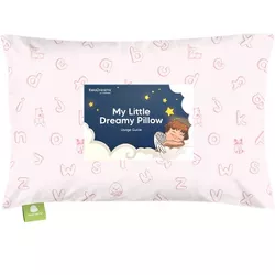 PharMeDoc Toddler Pillow for Kids 14 x 19 inch No Pillowcase Needed Machine Washable 