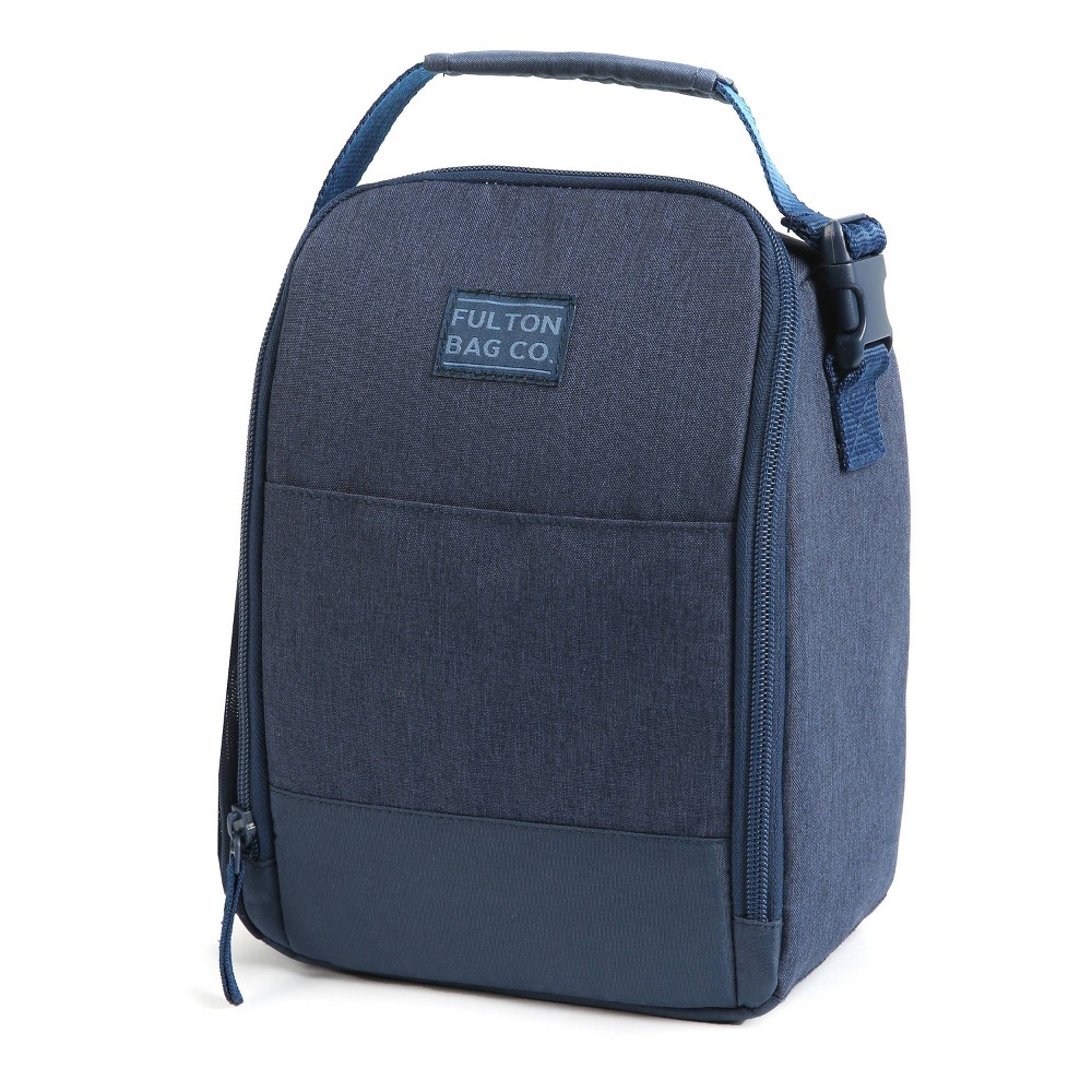 Fulton Bag Co. Flip Down Lunch Bag - Bijou Blue