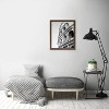 Americanflat 20x24 Poster Frame in Walnut with Polished Plexiglass - Horizontal and Vertical Formats - Wall Mounted - 4 of 4