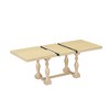 NicBex Kitchen Table Chairs Set of 6 Extendable Dining Room Table with Removable Leaves, 4 Linen Chairs and 1 Bench for Kitchen - 4 of 4