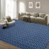 Washable Area Rug Baby Room Contemporary Boho Non-Slip Low Pile Stain-Resistant No-Shedding Easy-Clean Modern Dorm Home Office - 2 of 4