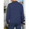 BLUEMING Mens Polo Collar Long Sleeve Button Down Lightweight Casual Golf Sport Outdoor Pullover Sweatshirts - 2 of 4
