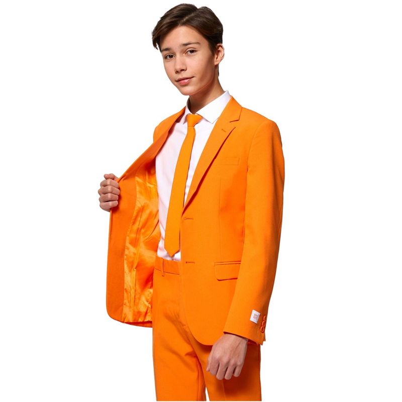 OppoSuits Teen Boys Solid Color Suits, 5 of 6