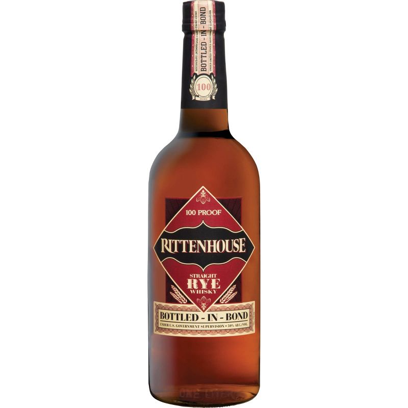 Rittenhouse 100 proof Straight Rye Whisky - 750ml Bottle, 1 of 14