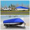 Unique Bargains 210D Boat Cover Waterproof Trailerable Protector for Square Shape Ship - 2 of 4