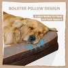 Orthopedic Dog Bed With High Support For Small And Large Breeds - Breathable, Waterproof Memory Foam Bed With Elevated Sides, Featuring A Removable - 2 of 4