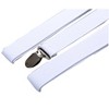 INSPIRE CHIC Gender Neutral Set Y Shape Adjustable Elastic Shoulder Strap Suspenders Bow Tie - 3 of 4