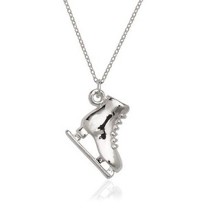 RMZ GOLD NYC Silver Cute Skate Charm Necklace Fun and Stylish Pendant on a Durable Chain – Perfect Gift for Skaters, Athletes & Sports Lovers - 1 of 1