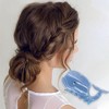 Unique Bargains Women's Cute Fat Whale Hair Clips 3.94"x1.57"x1.89" Blue Purple - 2 of 3