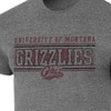NCAA Montana Grizzlies Men's Gray Tri-Blend T-Shirt - 3 of 3