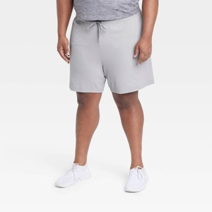 Men's Textured Fleece Shorts 7" - All In Motion™ - 1 of 2