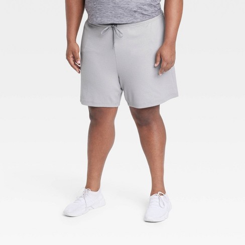 Men's Big Textured Fleece Shorts 7 - All In Motion™ Gray 3xl : Target