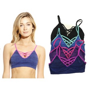 Just Intimates Wireless Seamless Sports Bra / Bras (Pack of 4) - 1 of 3
