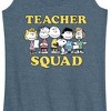 Women's - Peanuts - Teacher Squad Graphic Racerback Tank - 2 of 4