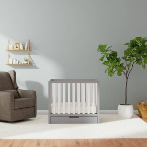 Carter's by DaVinci Colby 4-in-1 Convertible Mini Crib with Trundle - 1 of 4