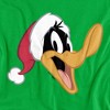 Toddler Boys' Looney Tunes Daffy Duck Santa Hat T-Shirt - 2 of 4