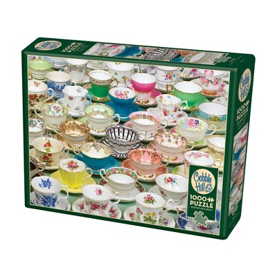 Cobble Hill Teacups Jigsaw Puzzle - 1000pc