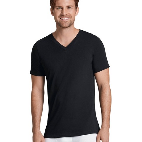 Jockey Men's Classic V-neck T-shirt - 6 Pack S Black : Target