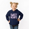 The Juniper Shop Sweetheart Puff Print Toddler Graphic Hoodie - 2 of 3