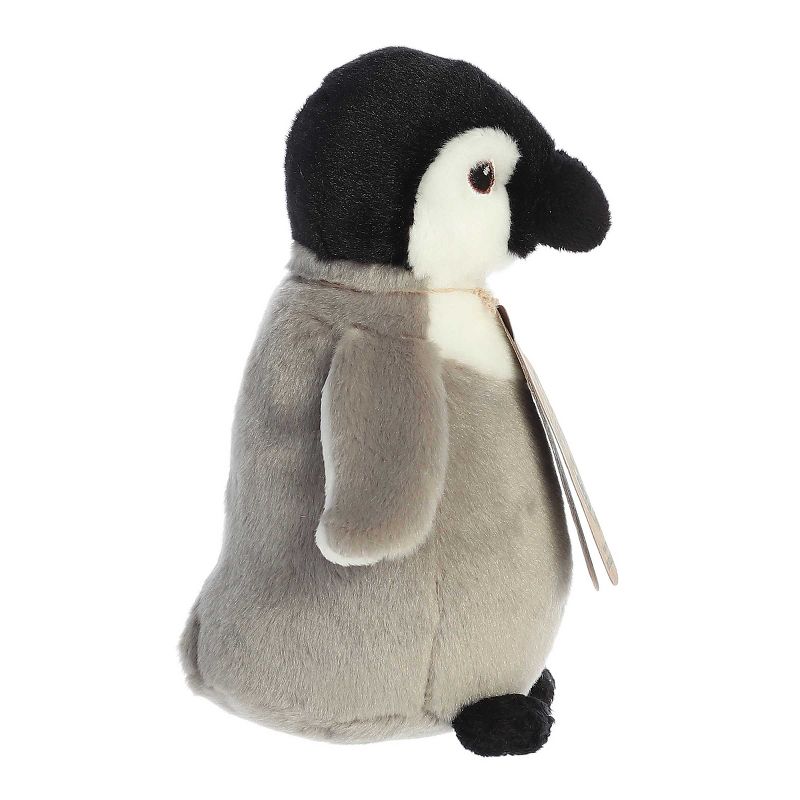 Aurora Small Eco Softies Baby Emperor Penguin Eco Nation Eco-Friendly Stuffed Animal Grey 8", 3 of 6