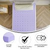 Emma and Oliver Memory Foam Mattress Topper with Lavender Infused, CertiPUR-US Certified Foam and Ventilated Construction - 4 of 4